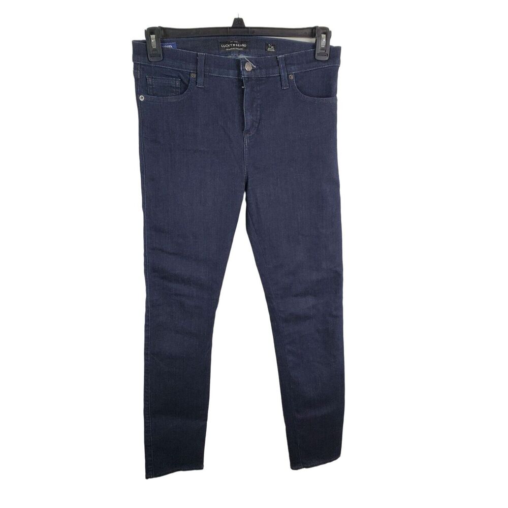 Lucky Jeans 8/29 Womens High Rise Skinny Leg AVA Dark Wash Blue Casual